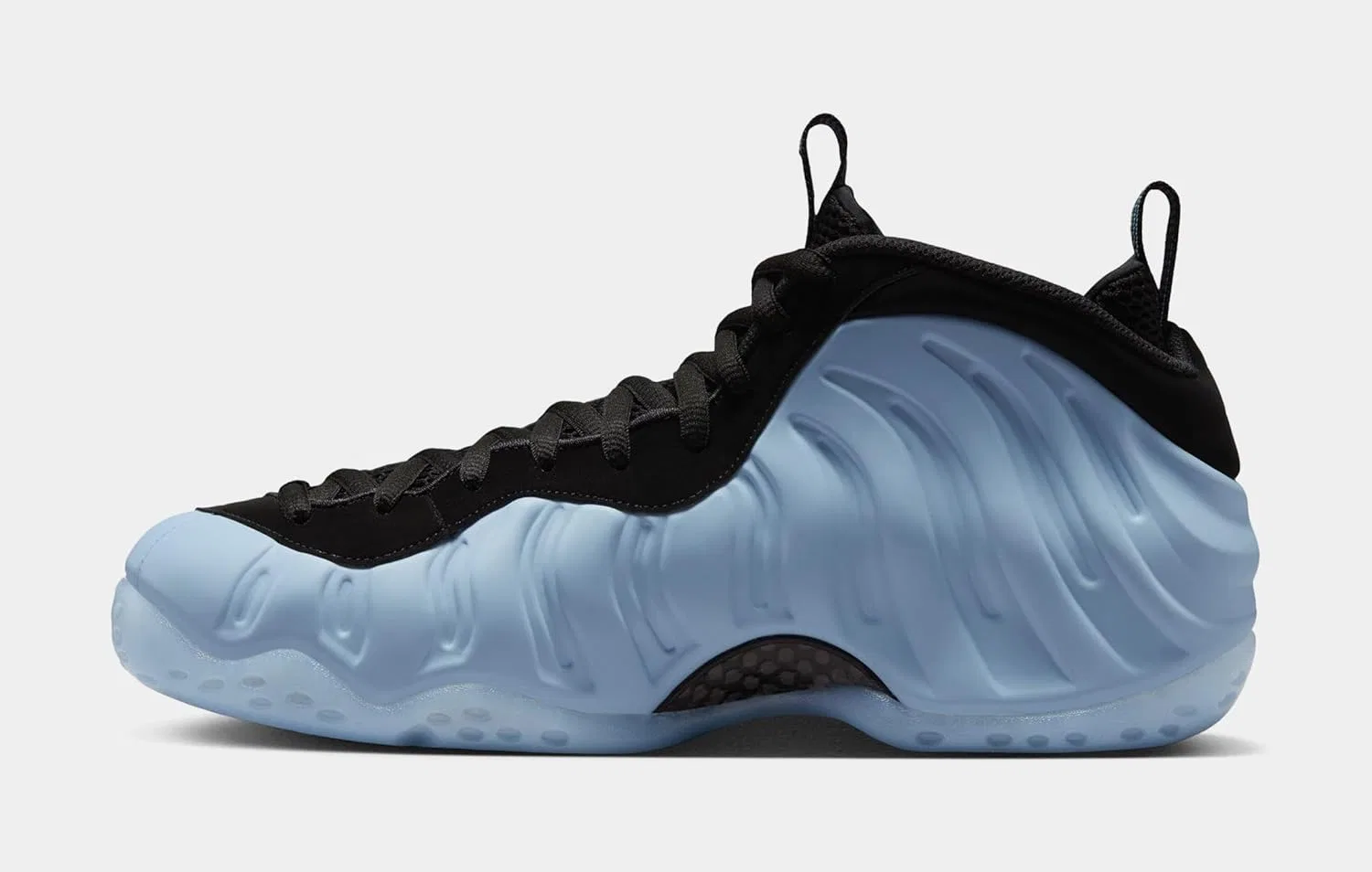 Мужские кроссовки Nike Air Foamposite OneSneaker, Psychic Blue Black — фото 4