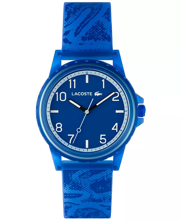 

Детские часы Rider с синим силиконовым ремешком, 36 мм Lacoste, blue
