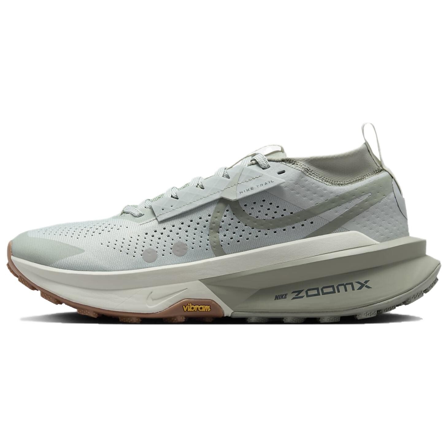 

Кроссовки Nike ZoomX Zegama 2 'Light Silver Sea Glass', зеленый