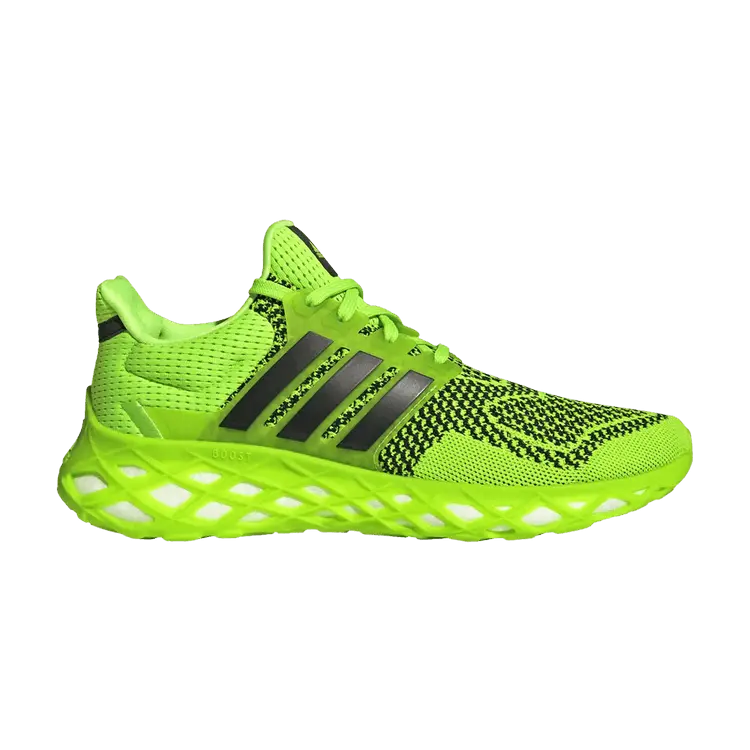 

Кроссовки adidas UltraBoost Web DNA 'Solar Green Black', зеленый
