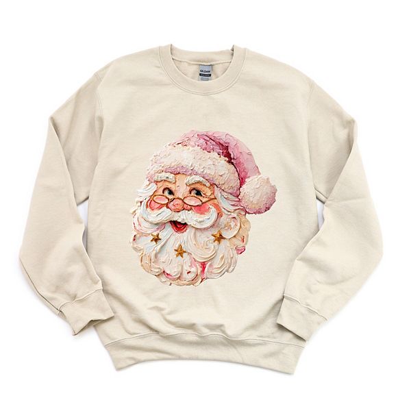 

Свитшот женский с принтом Santa face textured paint Simply Sage Market, Dust, Зеленый, Свитшот женский с принтом Santa face textured paint Simply Sage Market, Dust