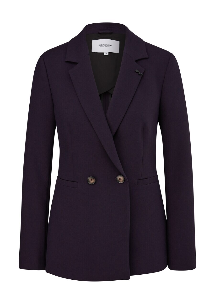 

Классический блейзер comma casual identity Blazer, темно-фиолетовый