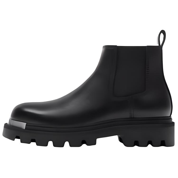 

ZARA Короткие мужские ботинки челси, черные
