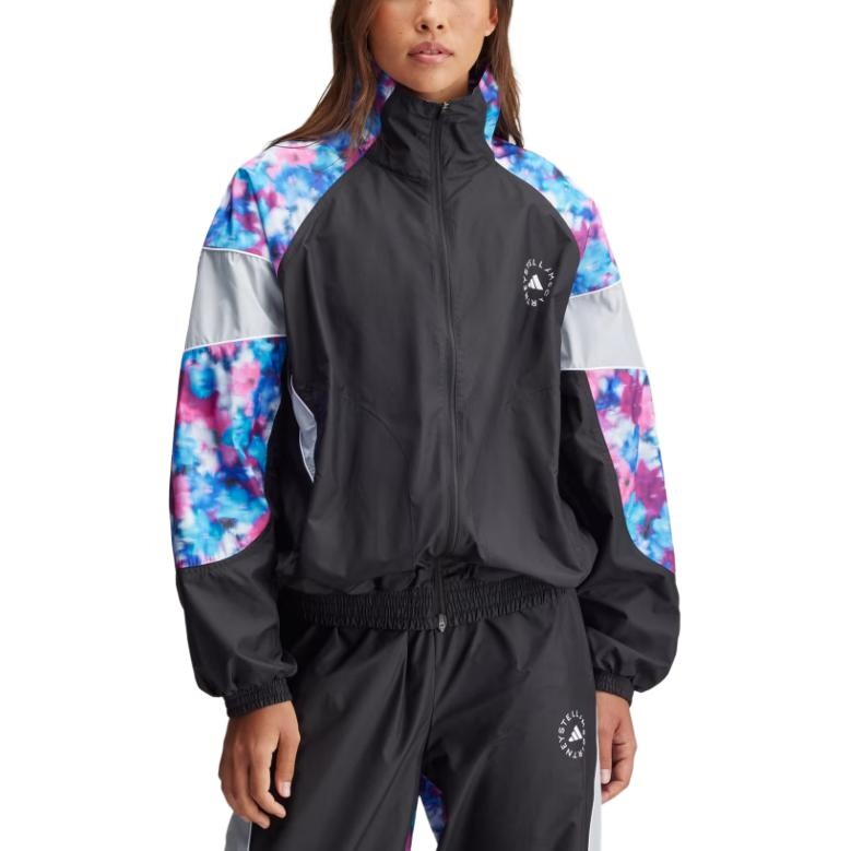 Куртка Adidas by Stella McCartney, голубо-сине-черный — фото 2