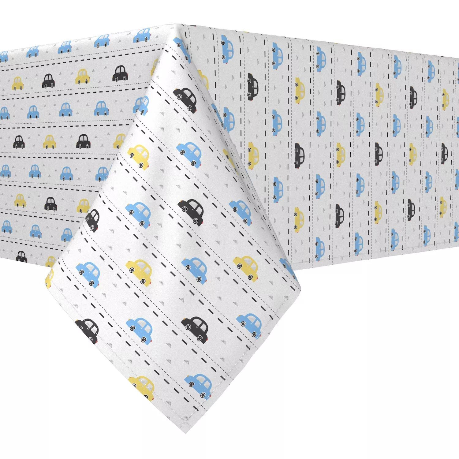 

Квадратная скатерть, 100 % полиэстер, 54x54 дюйма, в автомобильную полоску.