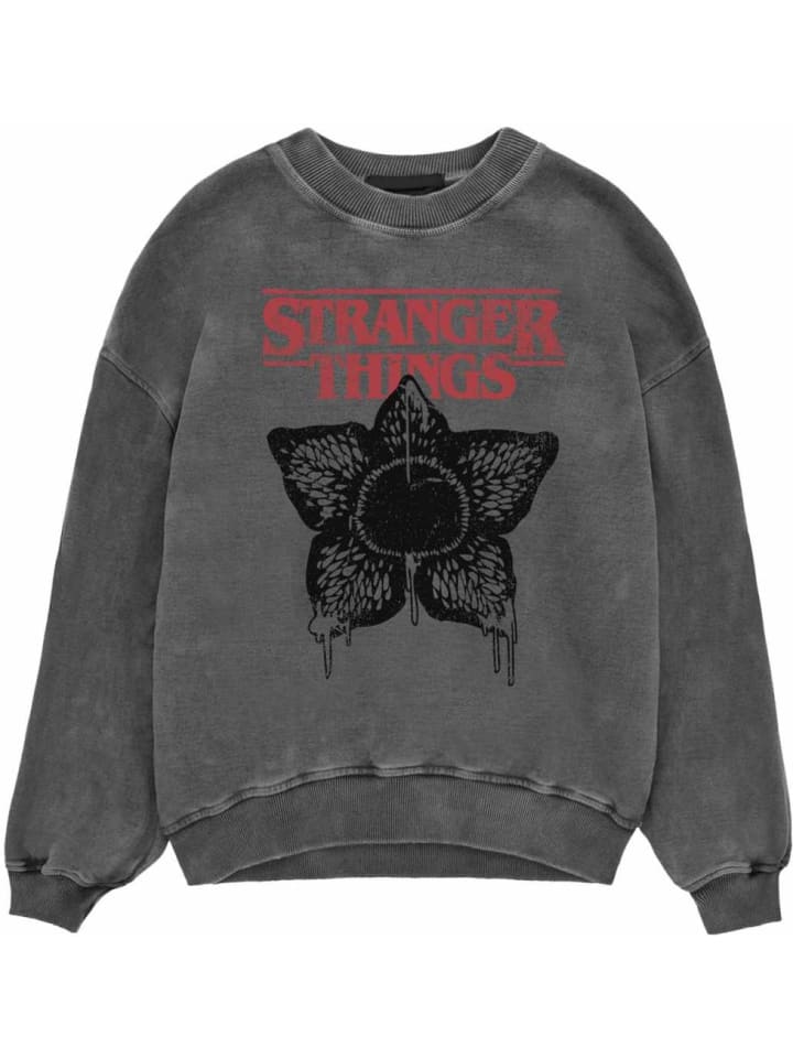

Пуловер Stranger Things, серый
