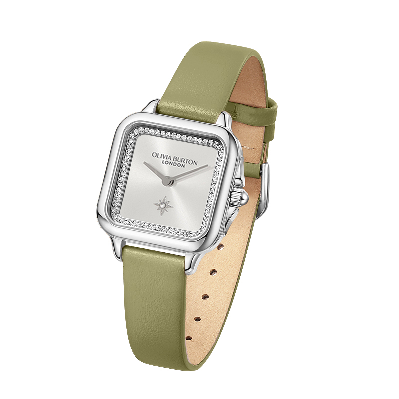 

OLIVIA·BURTON Часы Wrist Watch Quartz Movement Leather Watch Bands Rose Gold Watch Dial Women's Watch