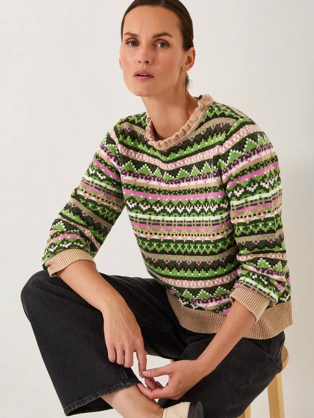 

Свитер Fira Fair Isle Monsoon, Green