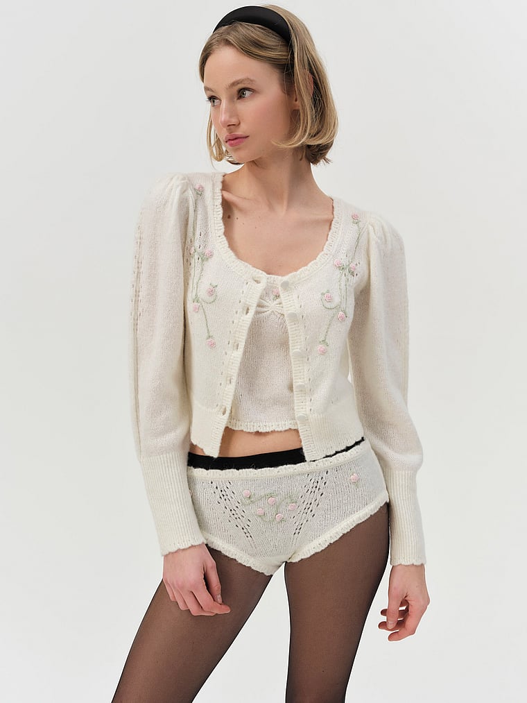 

Лондонский кардиган For Love & Lemons, бежевый