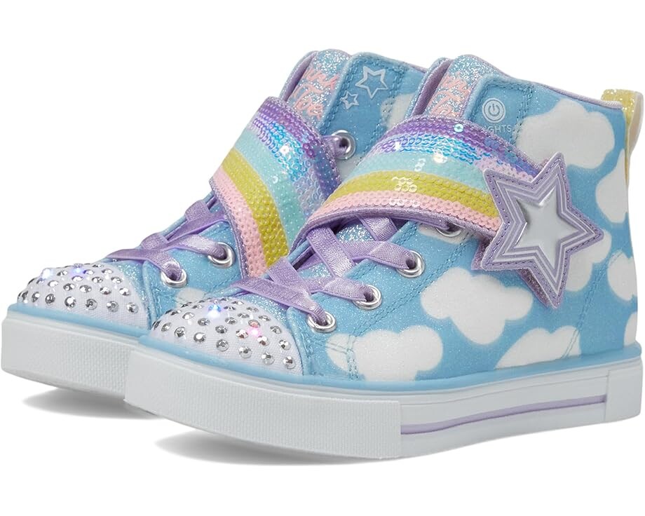 

Кроссовки SKECHERS KIDS Twinkle Sparks - Shooting Star 314775L, цвет Blue/Multi