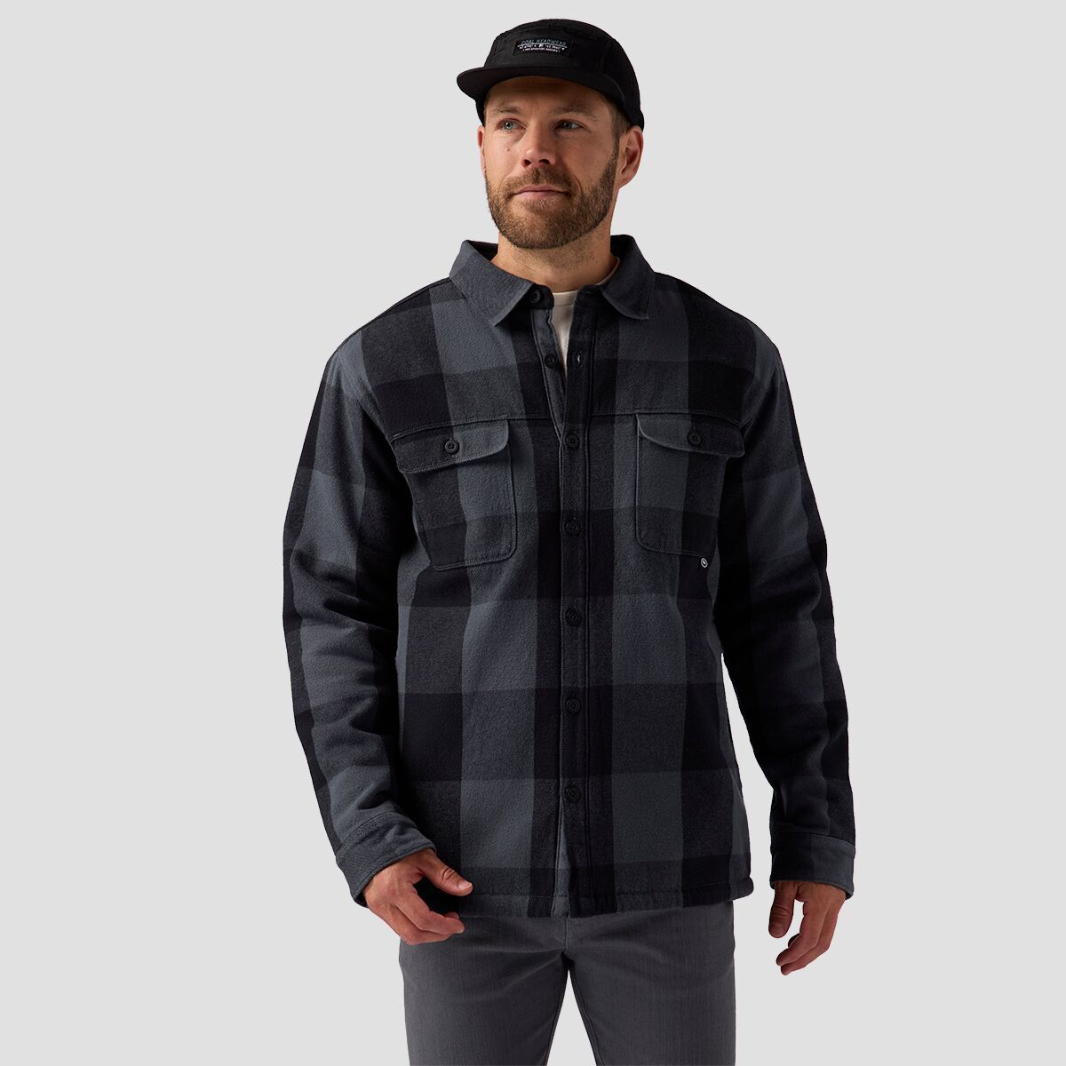 

Флисовая рубашка-куртка в клетку Venture с подкладкой из искусственного меха Backcountry, цвет turbulence buffalo, Черный, Флисовая рубашка-куртка в клетку Venture с подкладкой из искусственного меха Backcountry, цвет turbulence buffalo