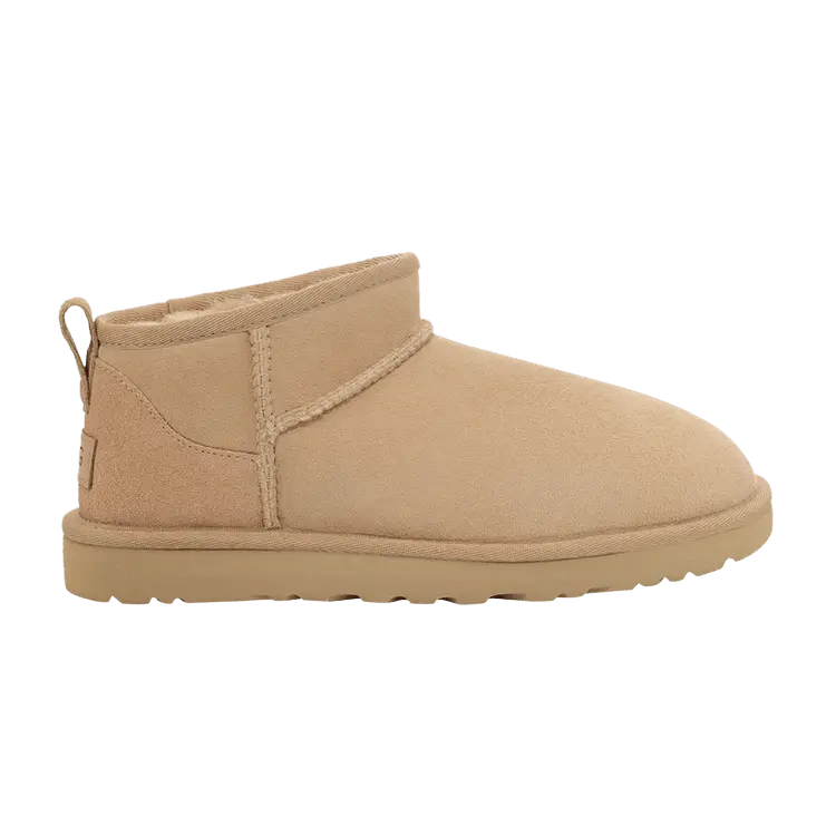 Ботинки UGG Wmns Classic Ultra Mini, желто-коричневый