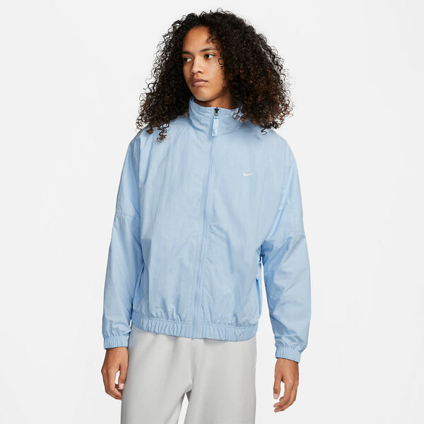 Куртка Nike Sportswear Solo Swoosh Track Jacket 'Celestine Blue', синий — фото 2
