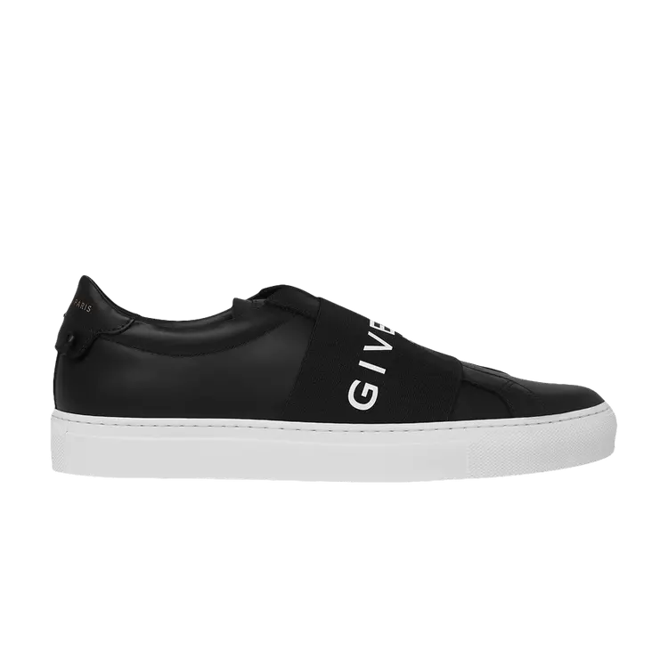 

Кроссовки Givenchy Urban Street Strap Leather 'Black White', черный