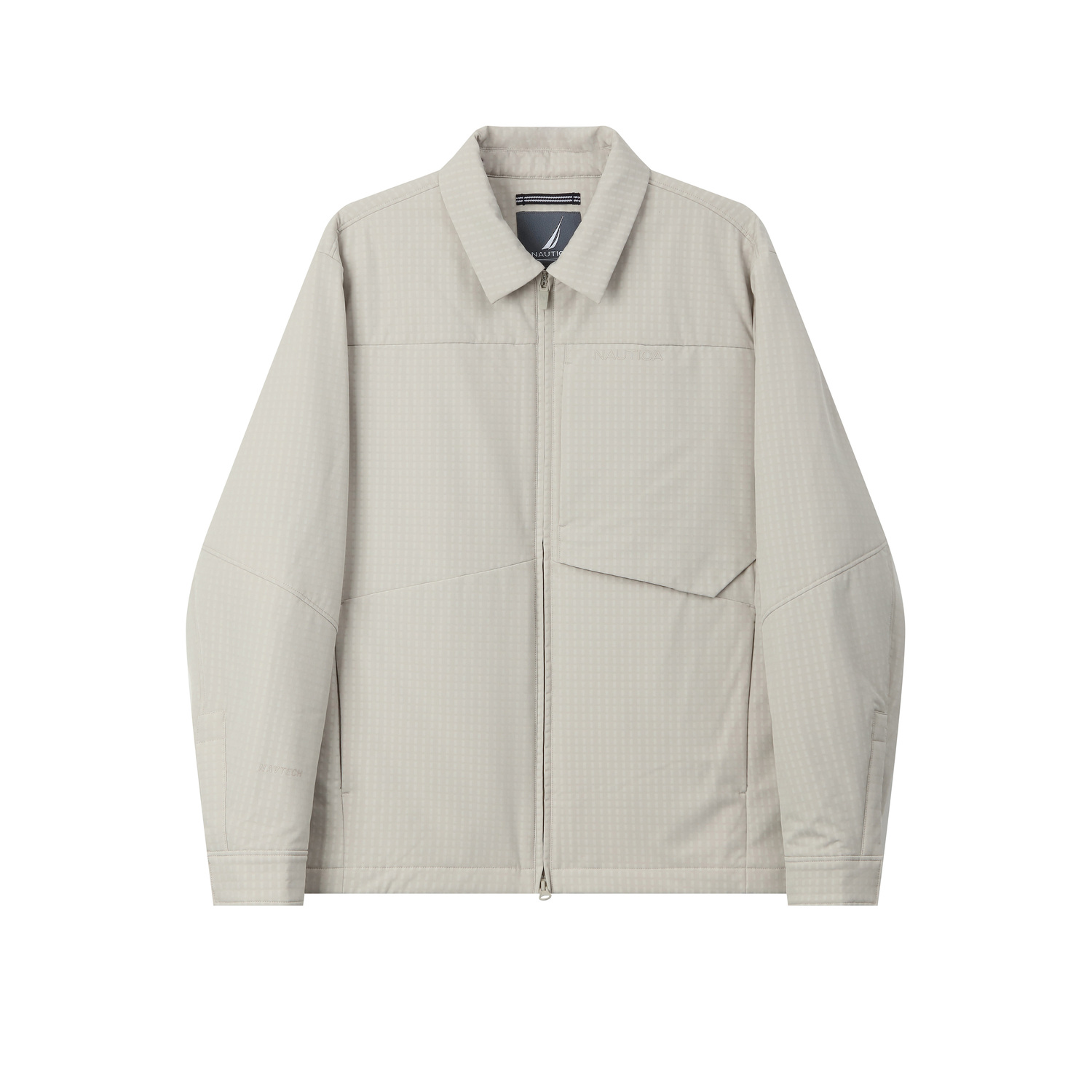 

NAUTICA Пуховик мужской темно-синий, Almond Gray
