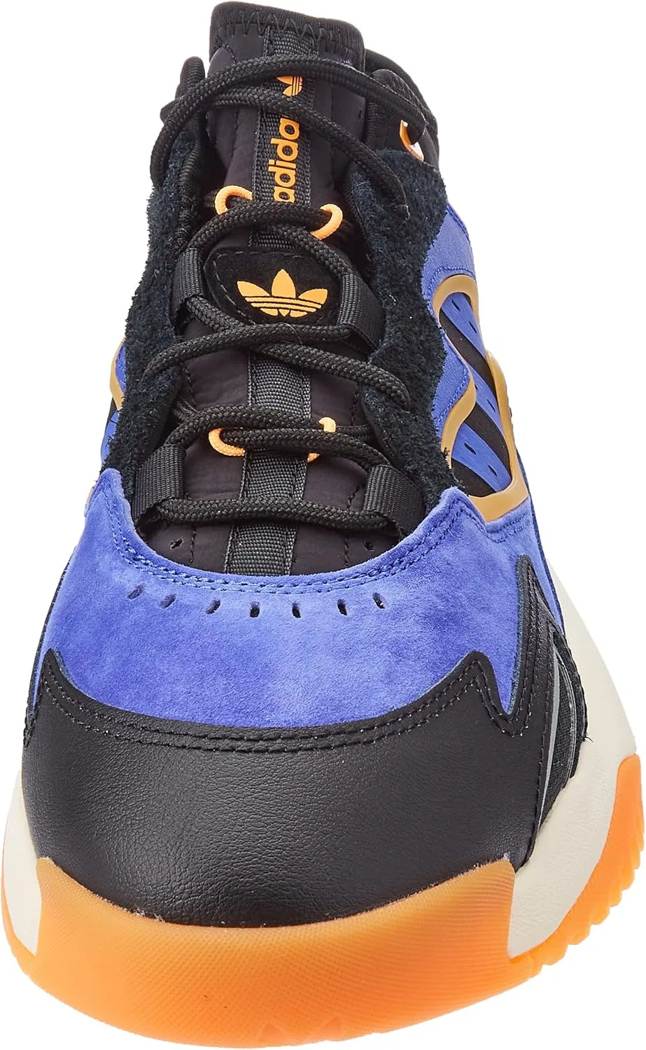 Мужские спортивные кроссовки Adidas Streetball II, Core Black Orange Rush Ecru Tint — фото 2