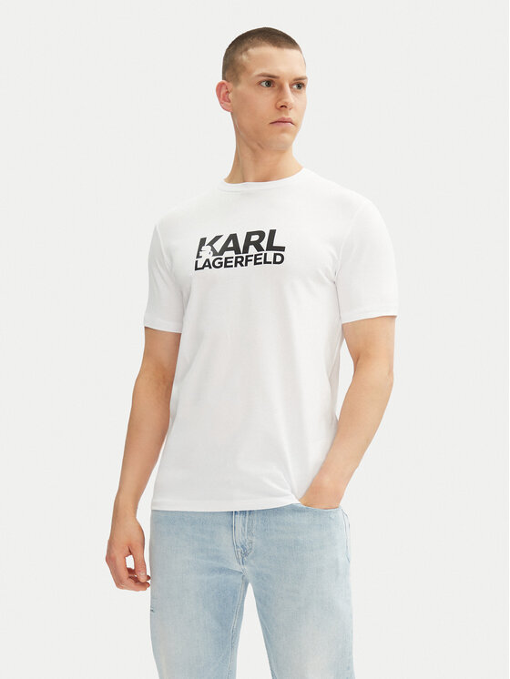 

Футболка обычного кроя 755087 552235 Karl Lagerfeld, белый