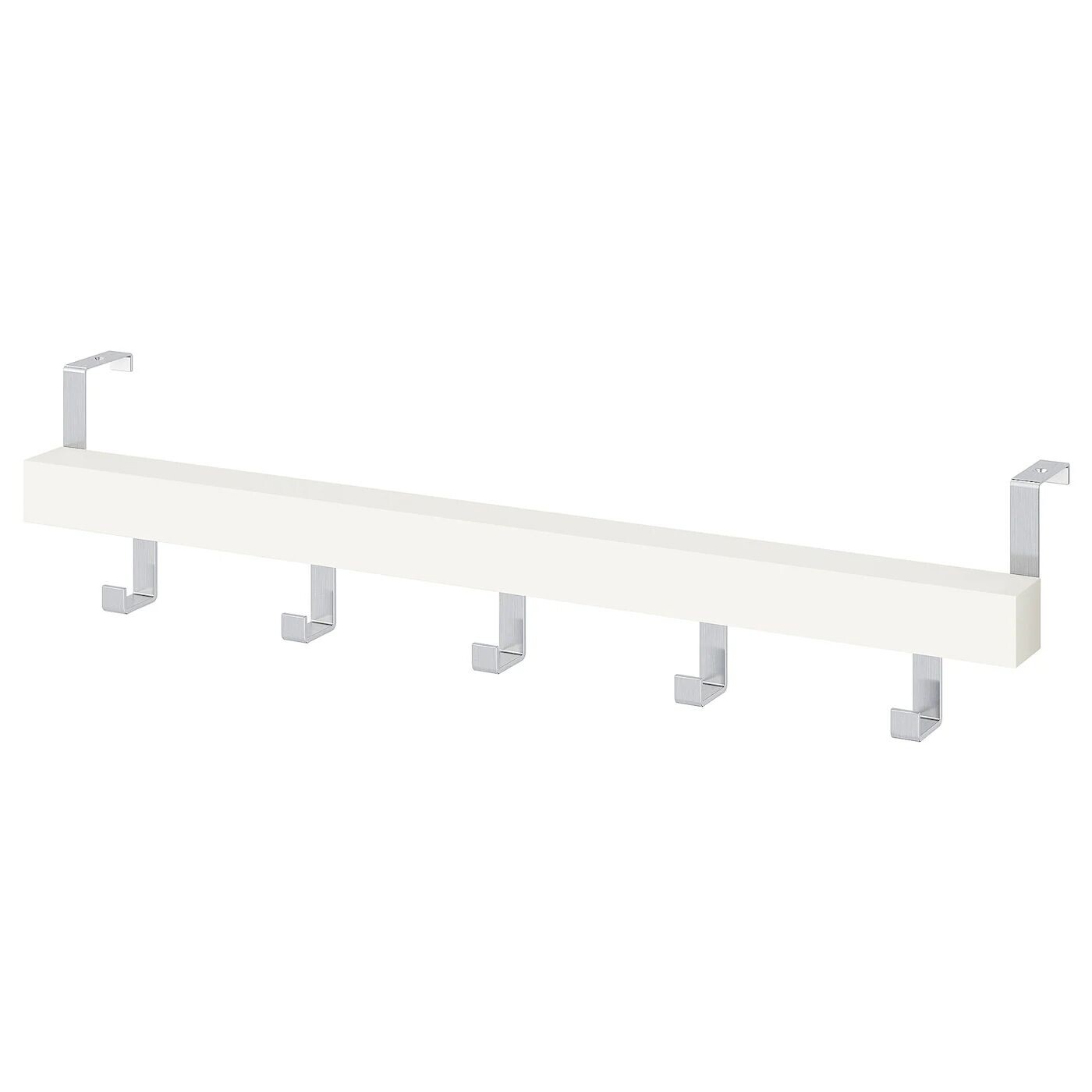 

Вешалка на дверь/стену, белая, 60 см, TJUSIG IKEA