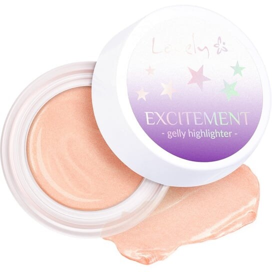

Гелевый хайлайтер для лица, 10 г Lovely, Excitement Gelly Highlighter