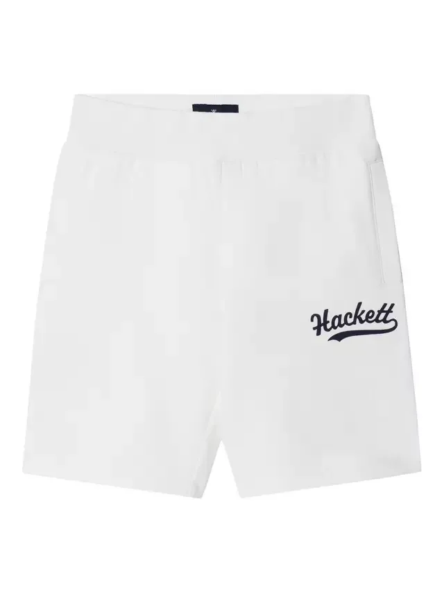 Детские спортивные шорты с логотипом, кремовый цвет Hackett London