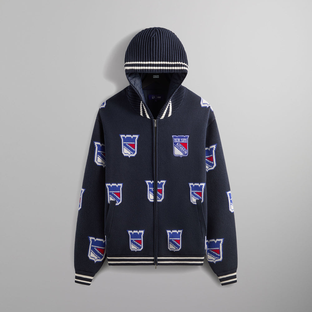 

Худи Kith for the New York Rangers Wyona Full Zip With Hood, черный