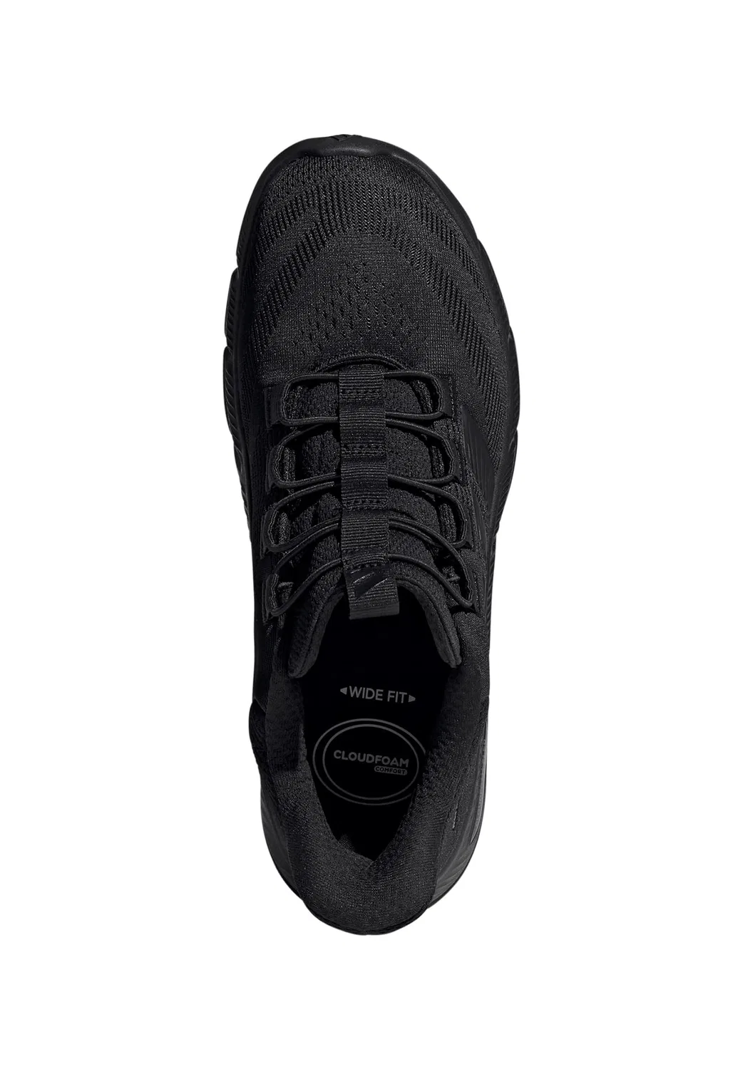 Кроссовки низкие Cloudfoam Flex Rapidfit Adidas, черный — фото 2