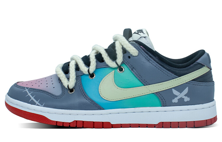 

Кроссовки Nike Dunk Skateboarding Shoes Unisex Low-top Gray, серый