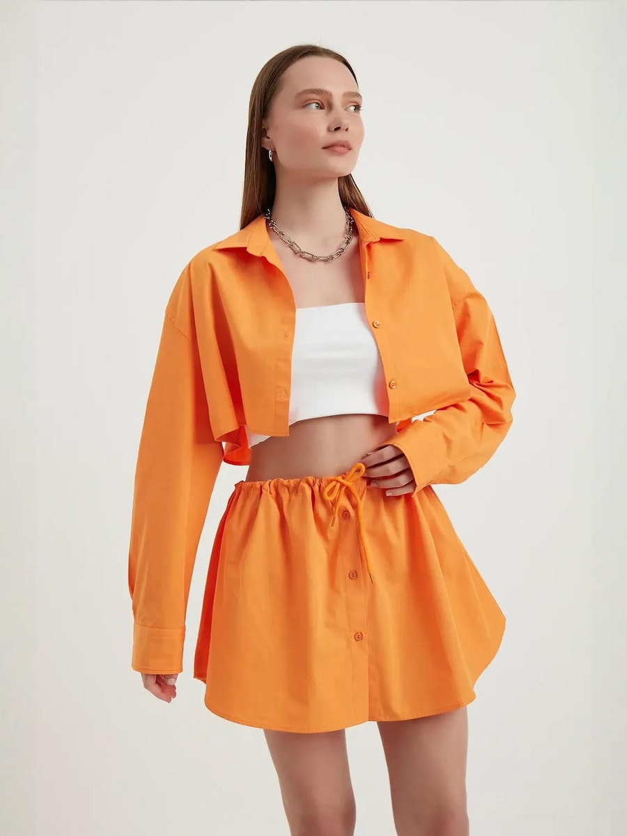 

Блуза Hiccup, оранжевый