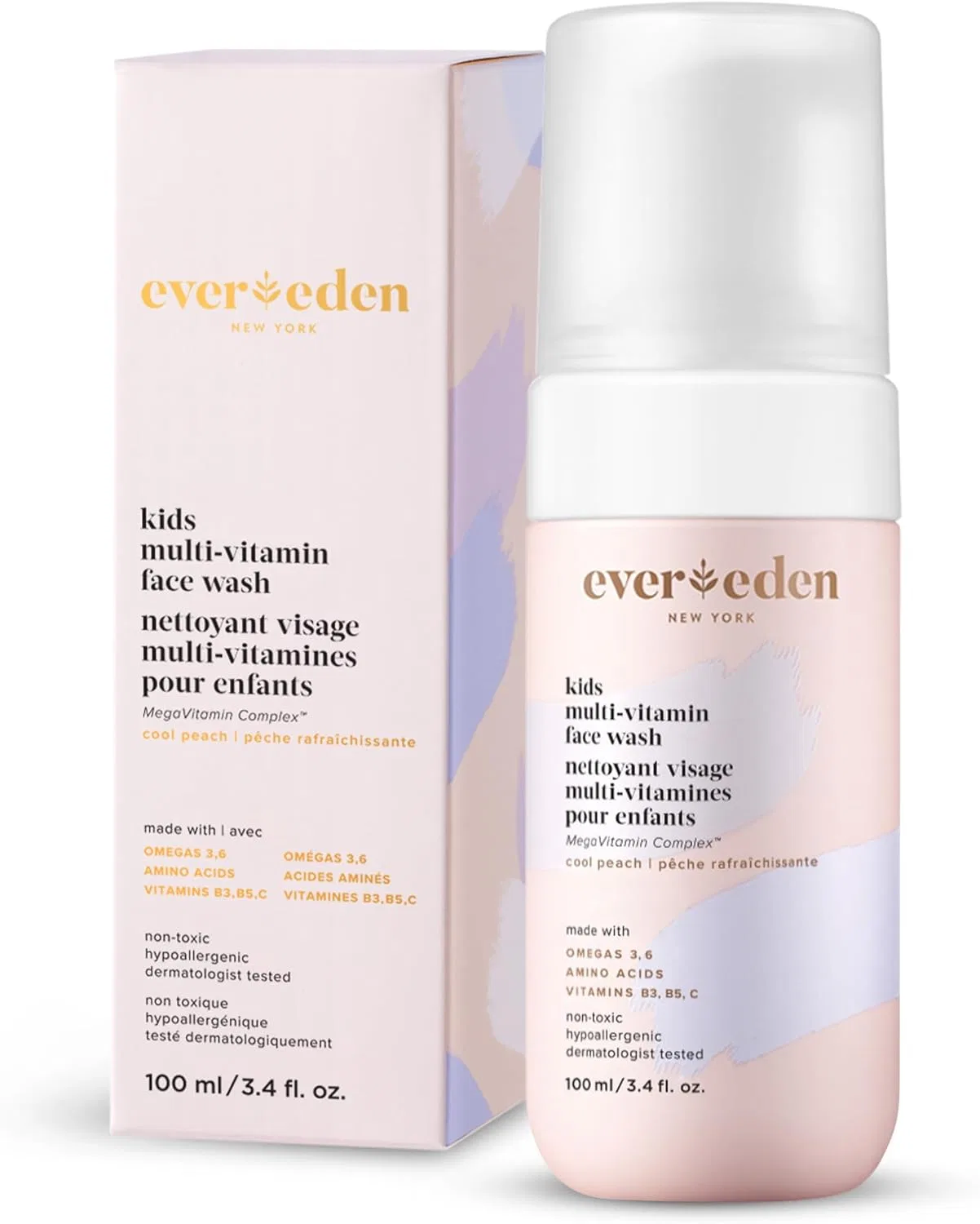 Гель для умывания Evereden — Детский Cool Peach, , , персик, 100 мл