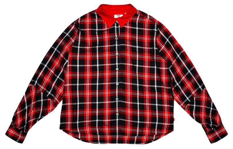 

Levis Рубашка женская красные