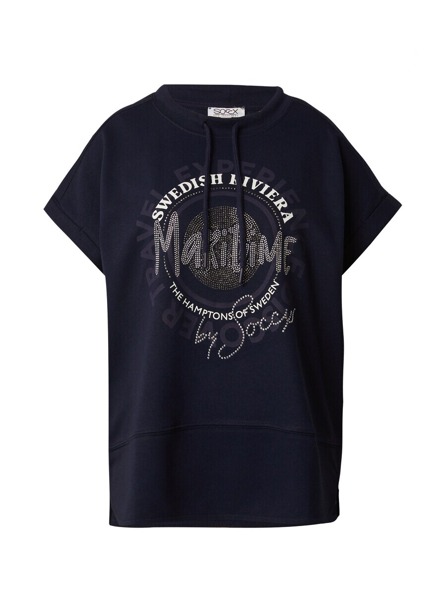 

Классический топ Soccx Shirt, ночной синий