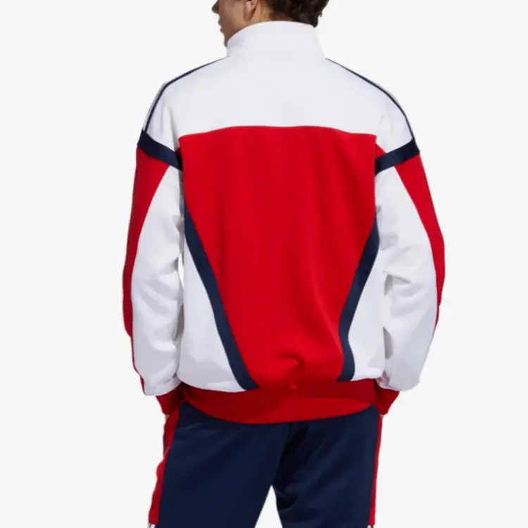 Adidas Originals Красная мужская куртка, Red — фото 4