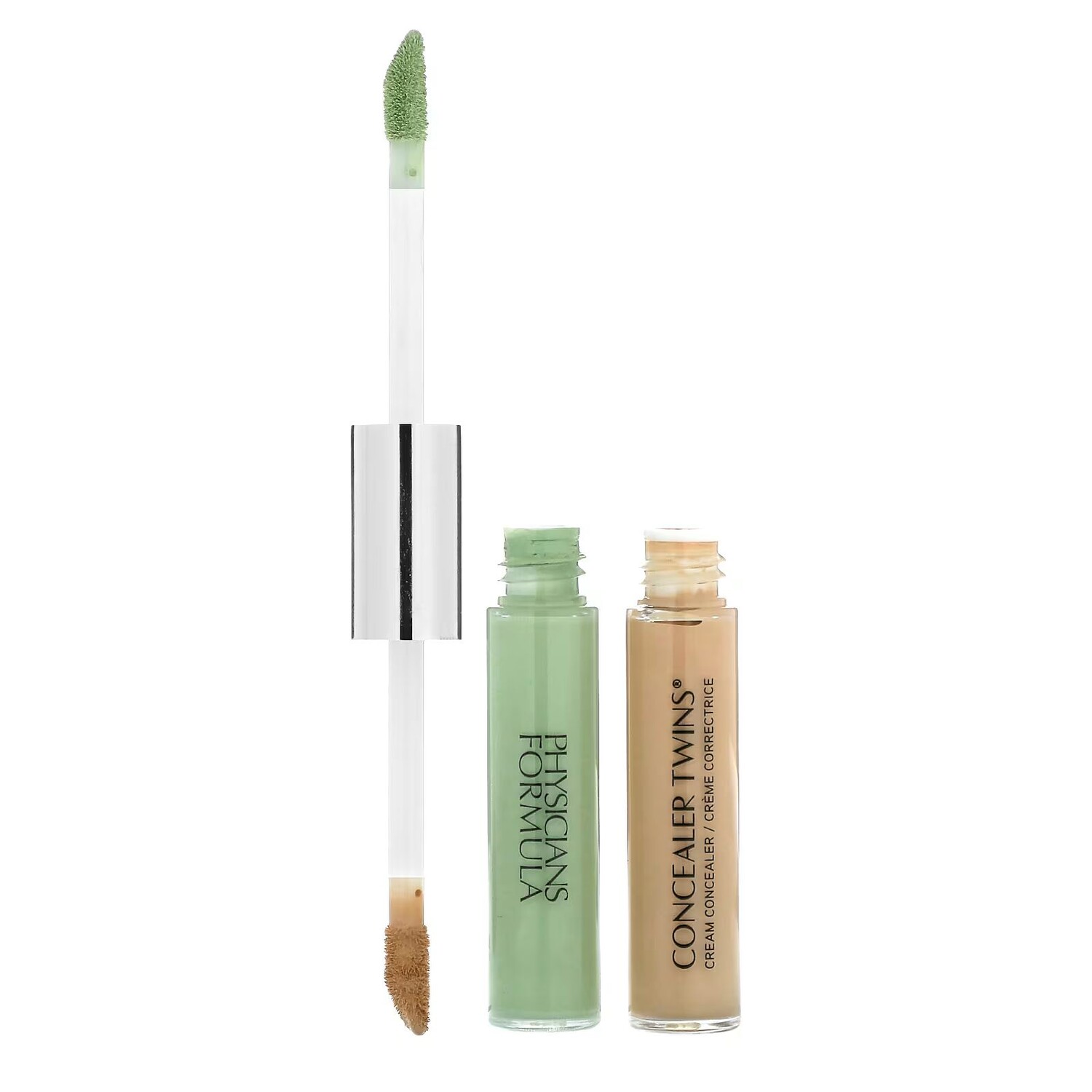 

Concealer Twins Cream Concealer, 3055 зеленый/светлый, 0,24 унции (6,8 г) Physicians Formula