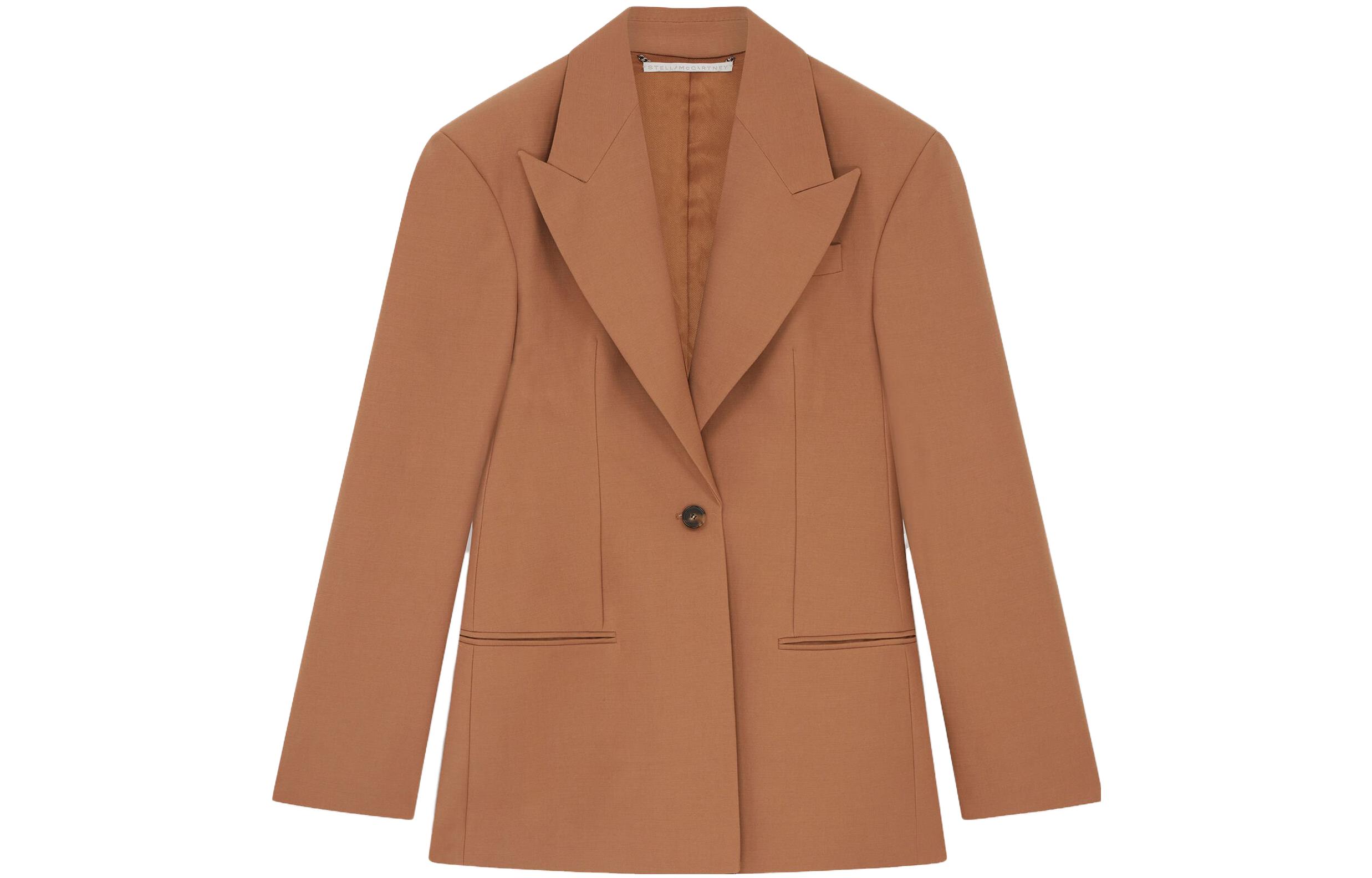 

Stella McCartney Женский пиджак деловой костюм хаки, Khaki