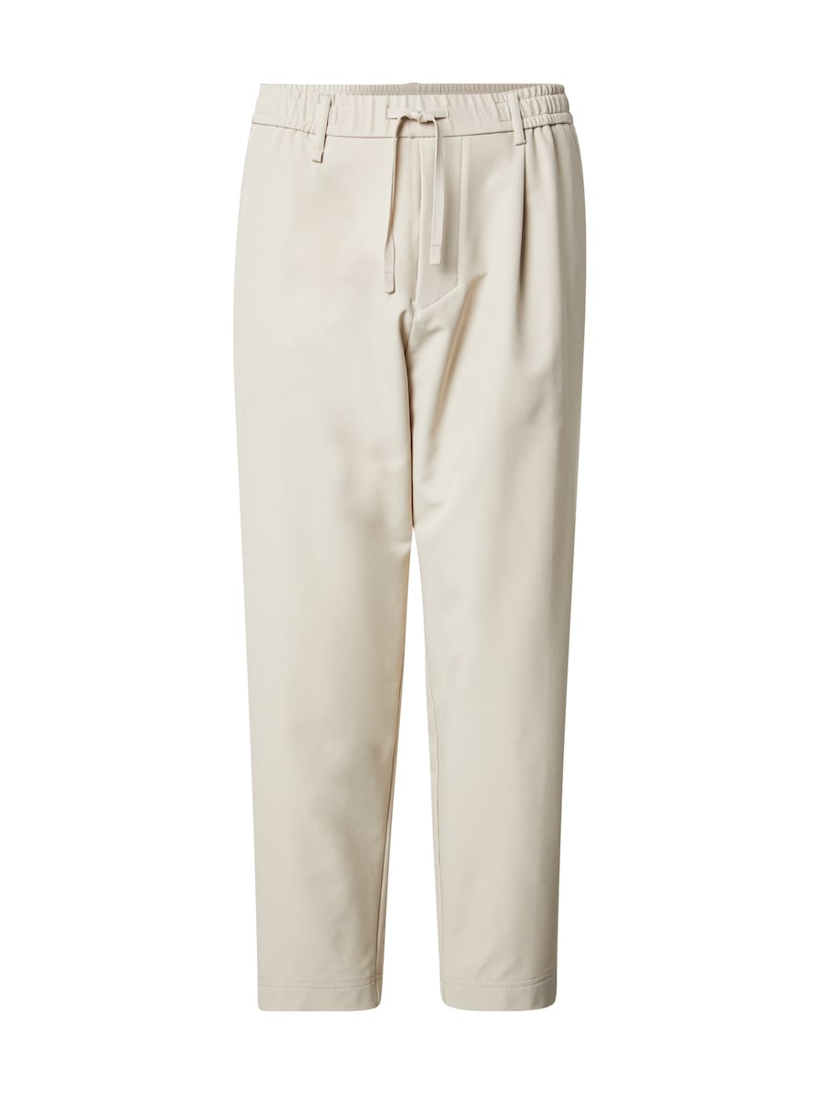 

Свободные брюки со складками спереди BOSS Convert, бежевый