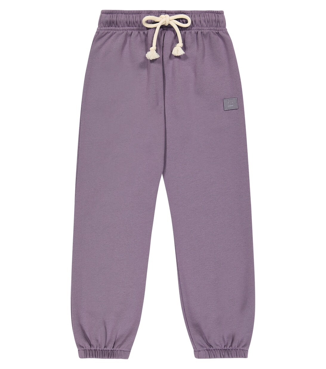 

Хлопковые спортивные штаны Mini Frack Face Acne Studios, фиолетовый
