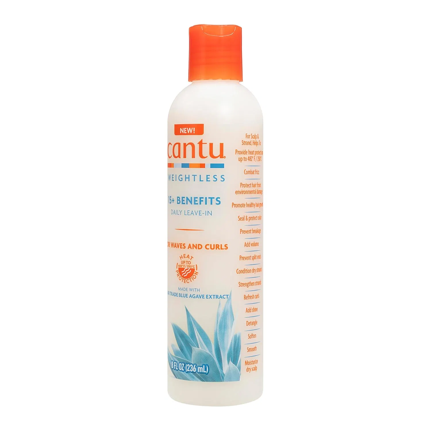 Несмываемый крем для волос «Weightless 15+ Benefits Daily» от Cantu Cantu — фото 4