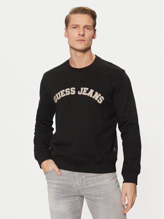 

Толстовка обычного кроя Guess Jeans, черный