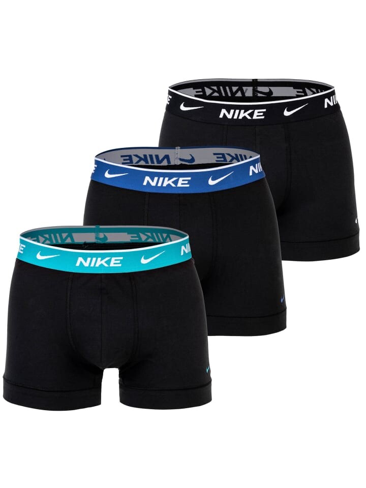 

Трусы боксеры Nike Boxershort 3er Pack, цвет Schwarz/Blau/Türkis