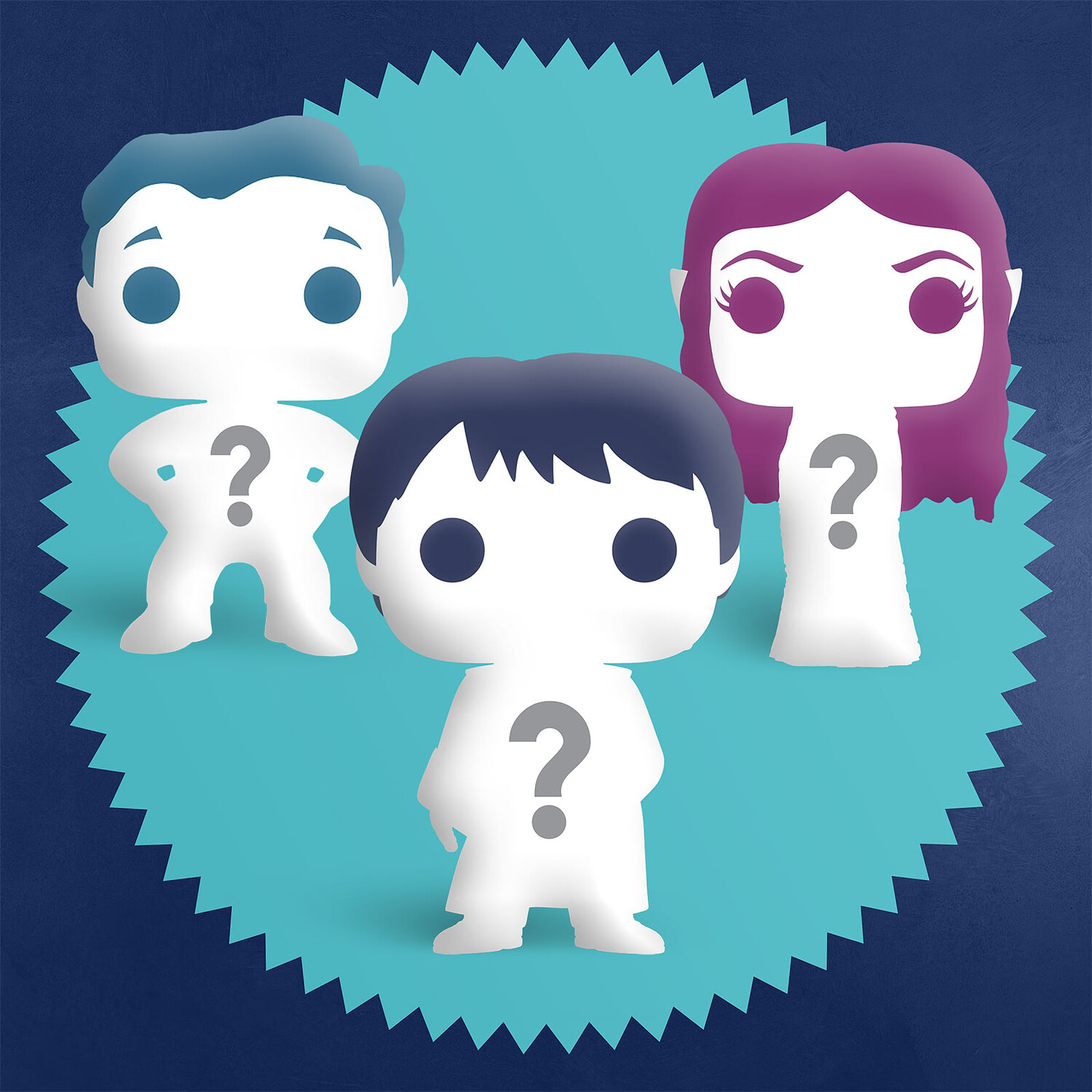 

Набор из 3 фигурок-сюрпризов Funko Pop