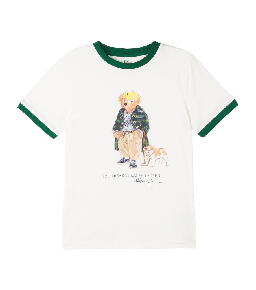 

Футболка Polo Bear из хлопкового джерси Polo Ralph Lauren Kids, Fa25 Bear Nevis W/New Forest