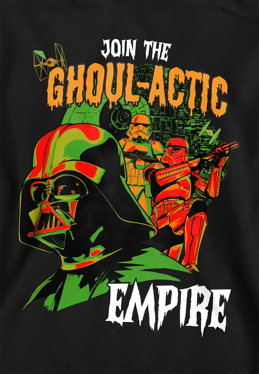 Детская худи Star Wars Join The Ghoulactic Empire, черная, Disney, черный — фото 2