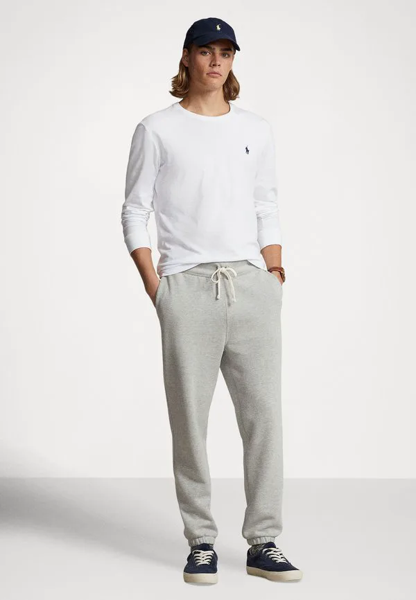 Футболка с длинным рукавом, облегающая, на заказ. Polo Ralph Lauren, White — фото 2