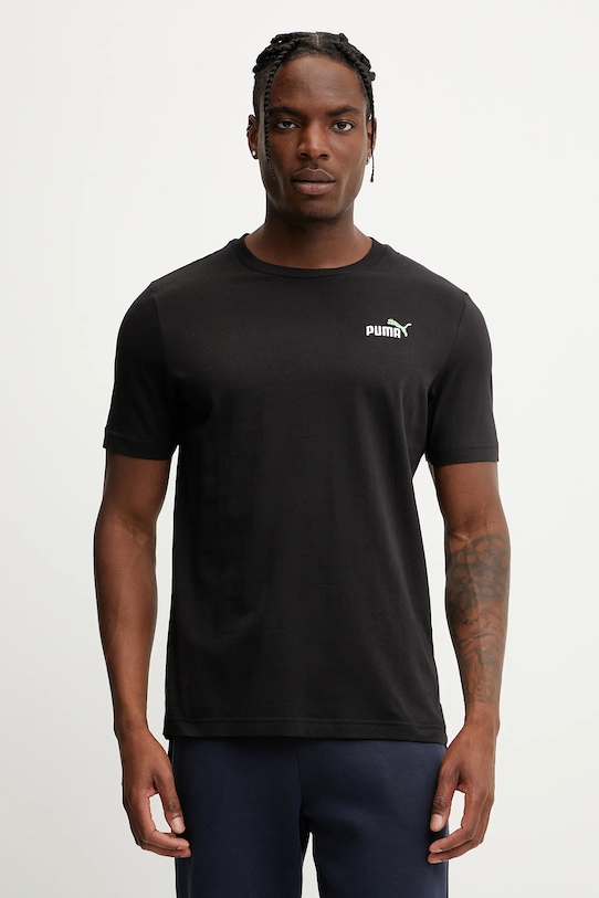 

Хлопковая футболка Puma, черный