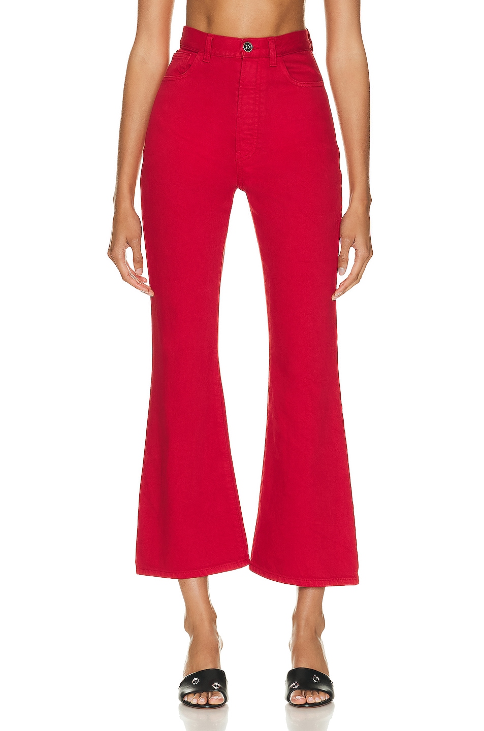 

Джинсы женские ALAÏA, цвет Rouge Alaia