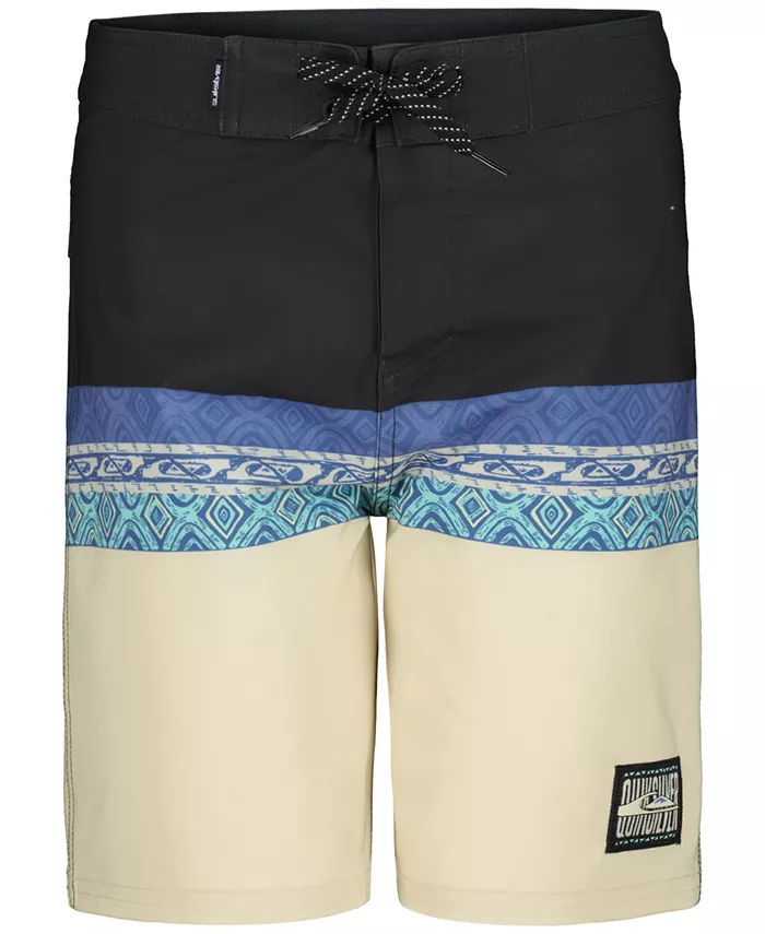 

Шорты для плавания Surfsilk Global Swim Board для мальчиков старшего возраста Quiksilver, черный