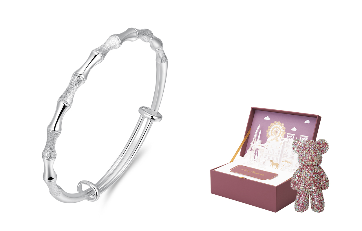 

Медный сплав браслет для женщин West Island, Fancy Stationery Paper Box