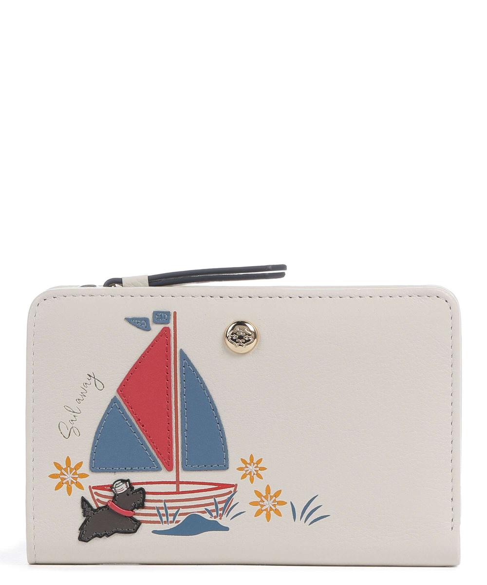 

Кошелек Sail away из мелкозернистой яловой кожи. Radley London, белый