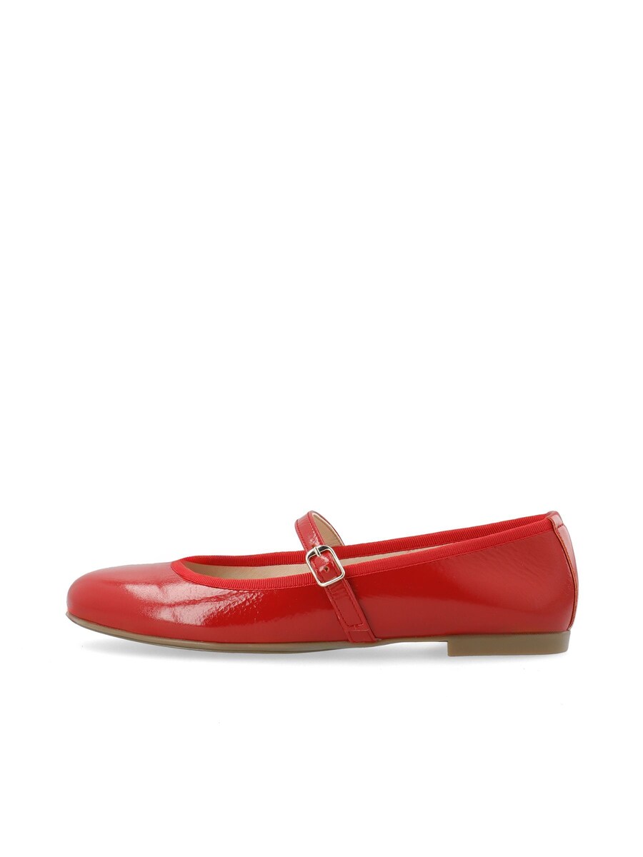 Балетки с ремешком Bianco, Red