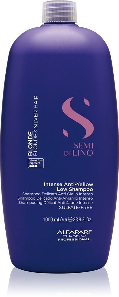 

Тонирующий шампунь Semi di lino blonde для светлых и осветленных волос Alfaparf Milano, 1000 мл
